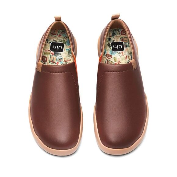UIN Other - UIN Men's Travel Walking Shoes Slip On Casual Sneaker (BROWN TOLEDO II ) No Box